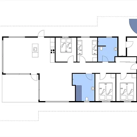 度假居 279-harboore-neerlandiavej-72 *